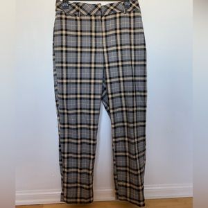 H&M cropped plaid Pants